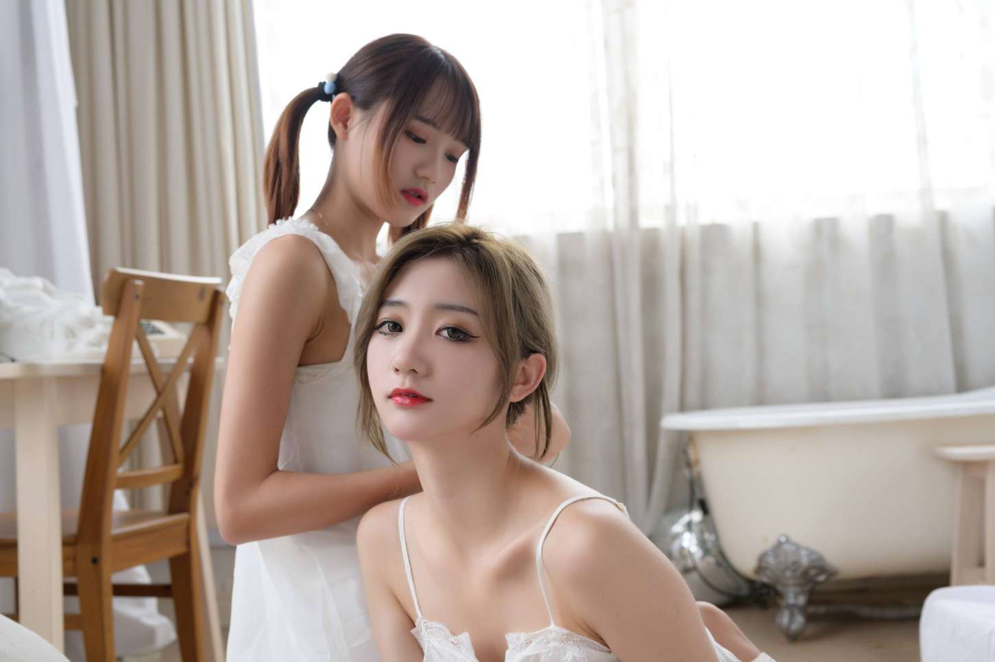 【免费】弹尤克里里的双马尾齐刘海女孩【35P】20024插图3