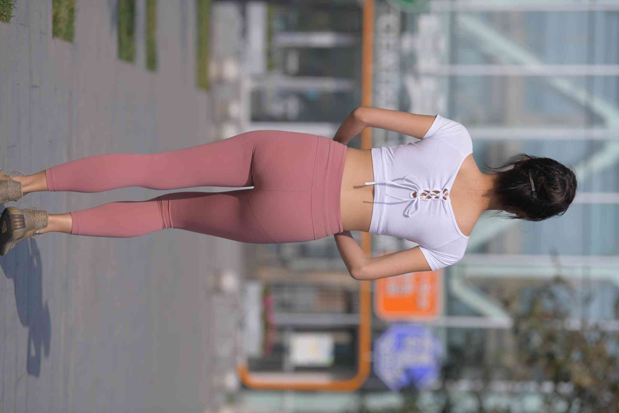 很漂亮的瑜伽裤女孩【419P】04013插图