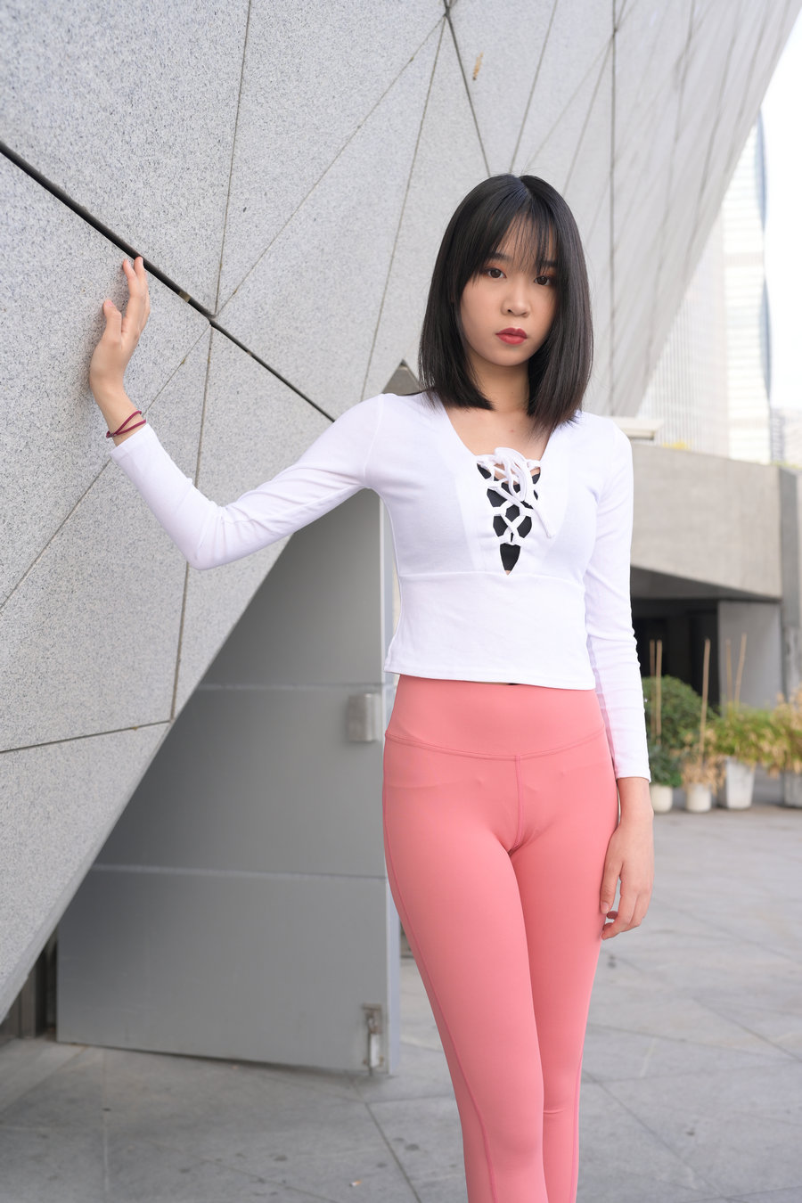 粉色瑜伽裤年轻女孩 J1311 417P17V-14.9GB插图2