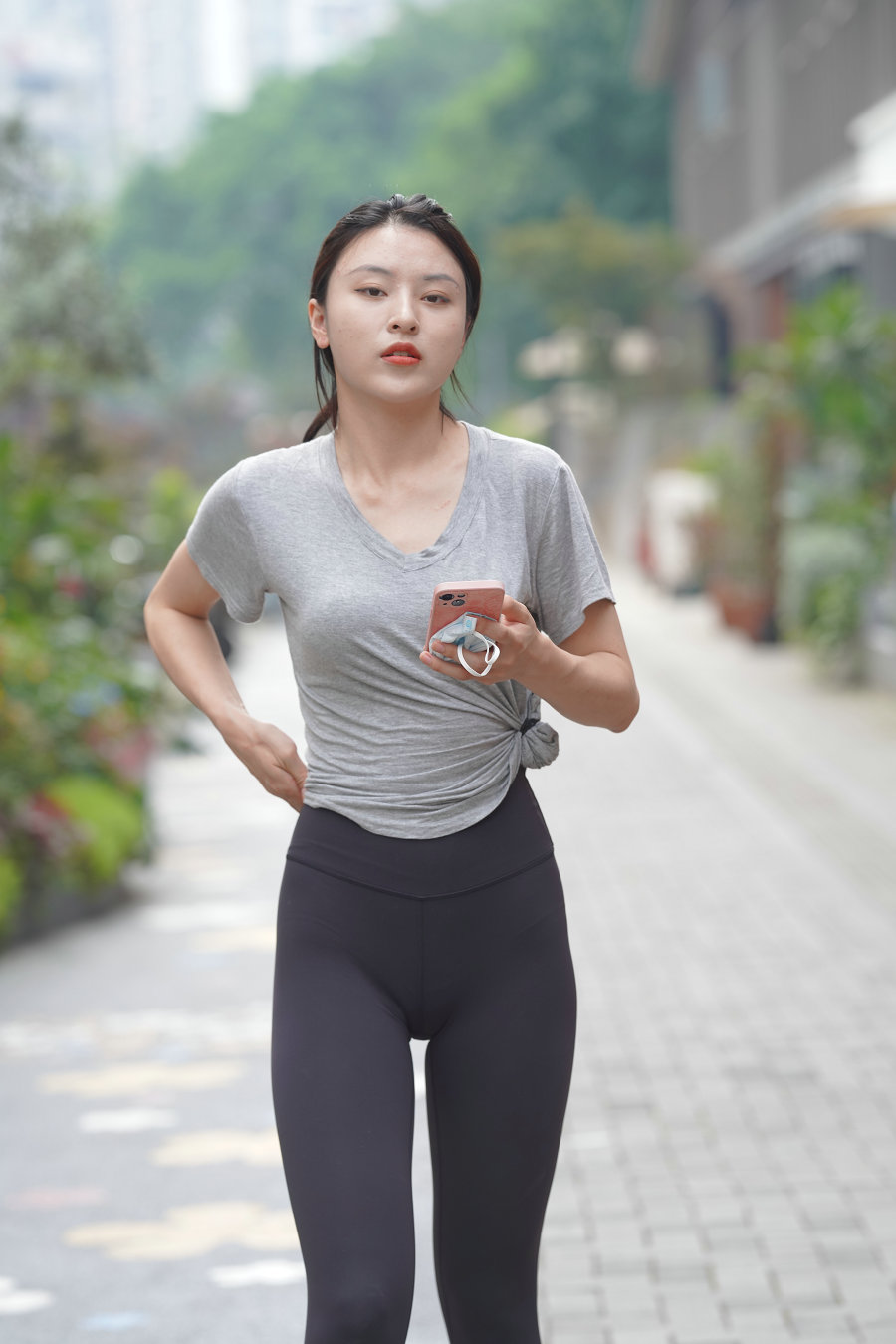 户外运动的瑜伽裤女孩J3008 845P2V-22.9GB插图