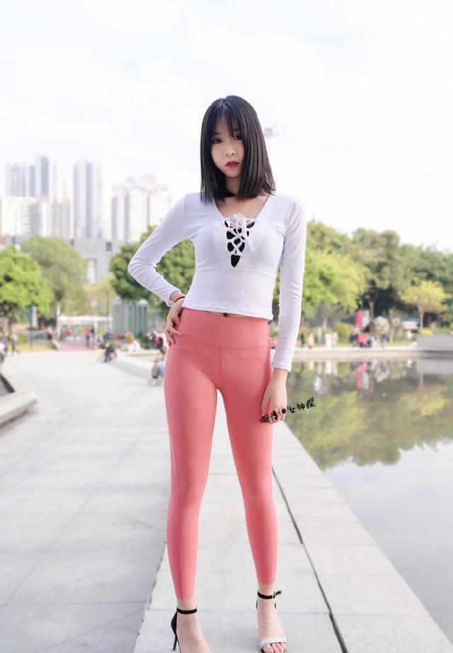 粉色瑜伽裤年轻女孩 J1311 417P17V-14.9GB插图1