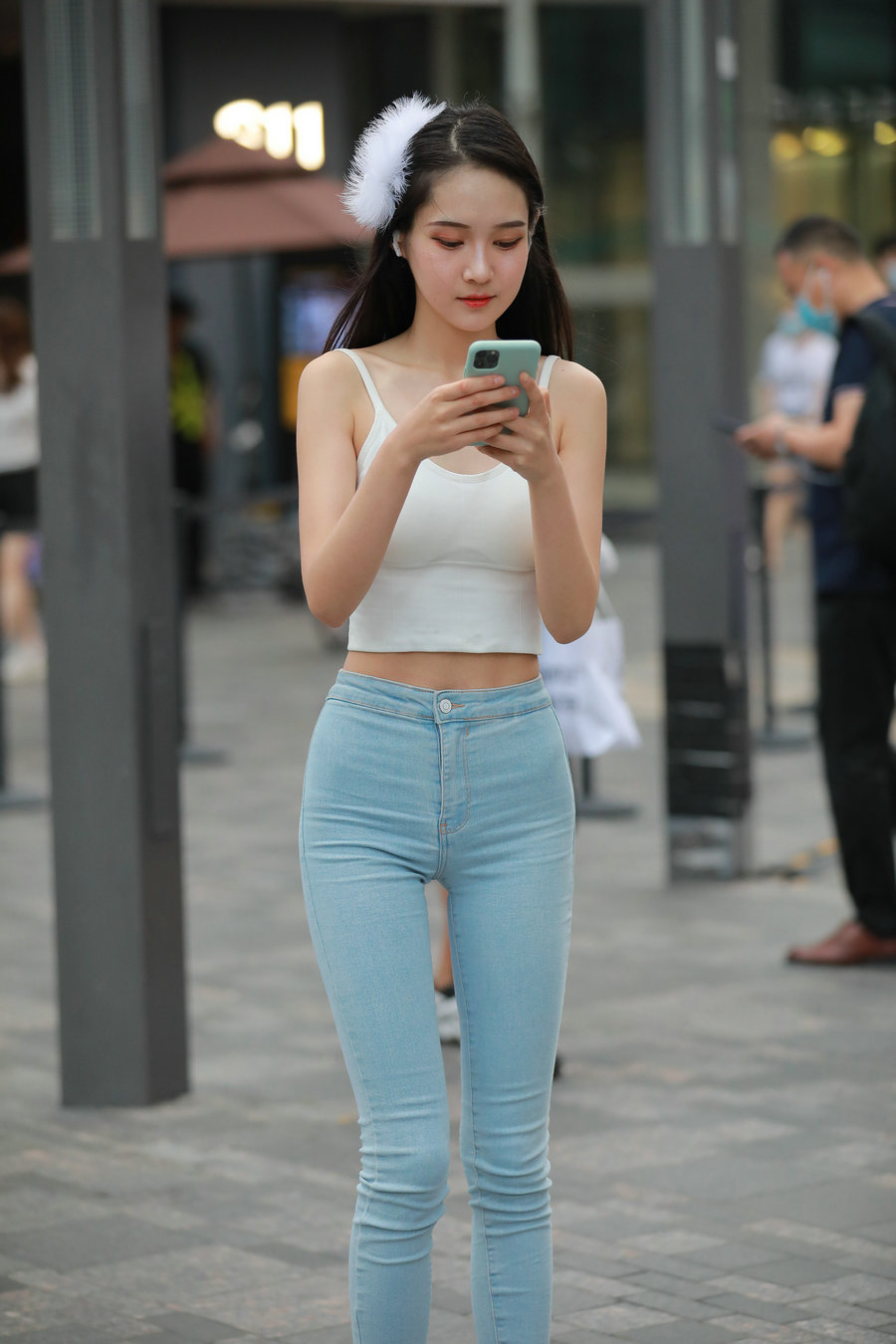 非常漂亮的牛仔裤女孩 J2144 98P1V-1.92GB插图2