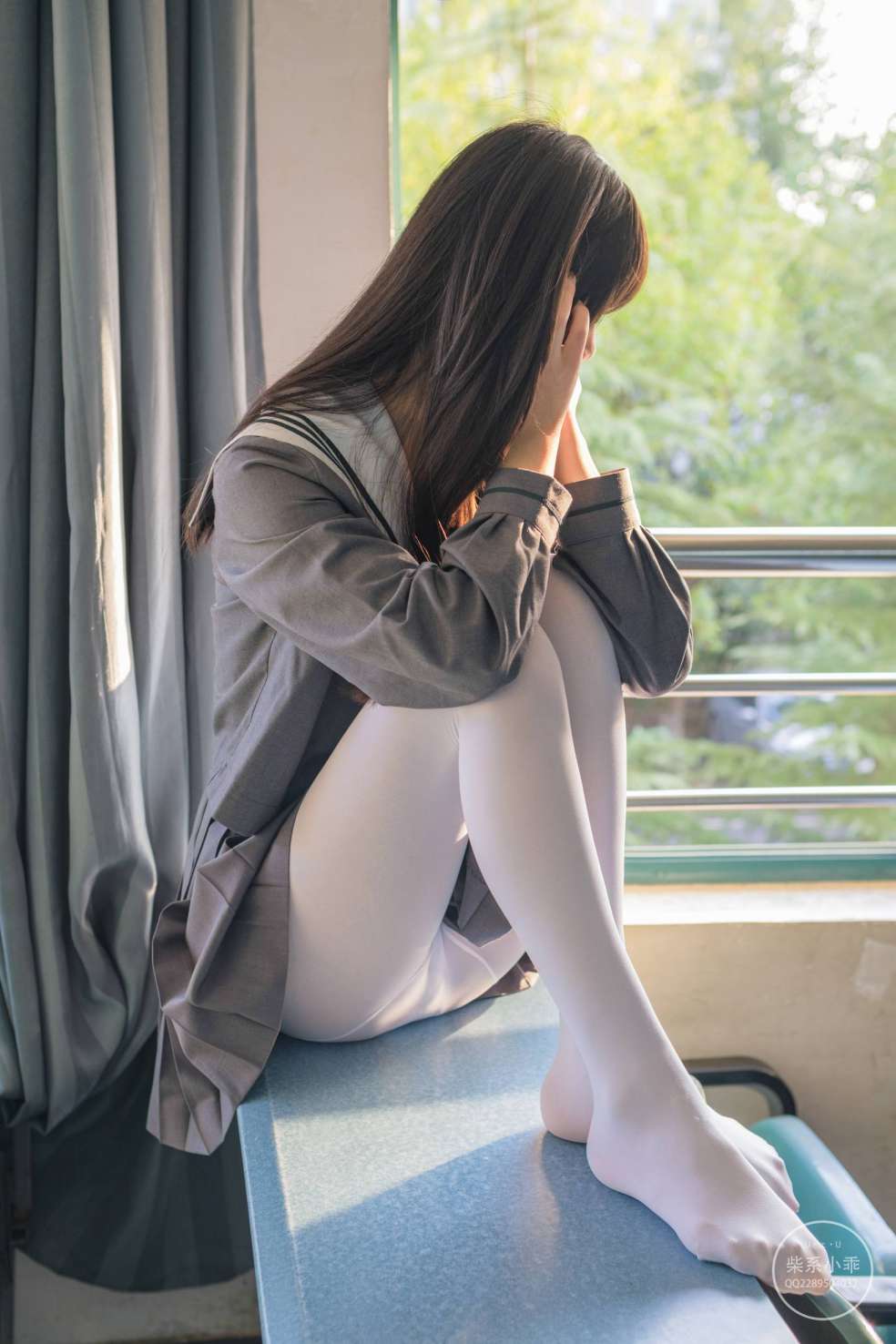 白丝清纯少女真的太可爱了【60P】20001插图3