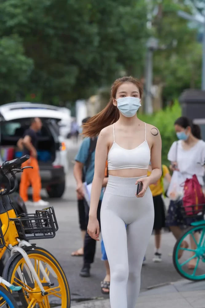 灰色瑜伽裤女孩 J1323 723P4V-17.9GB-雅酷图