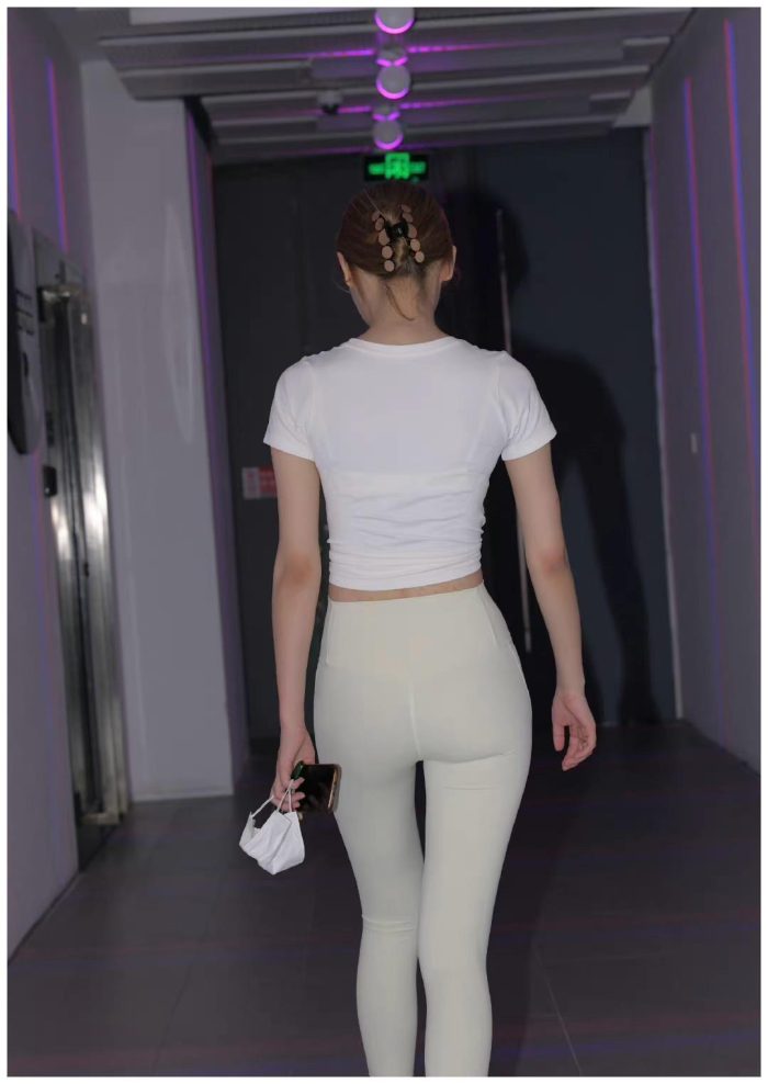 白色瑜伽裤女孩J2213 190P2V-14.6GB插图1