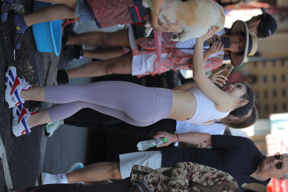 逛街的马尾辫瑜伽老师【556P】00016插图2