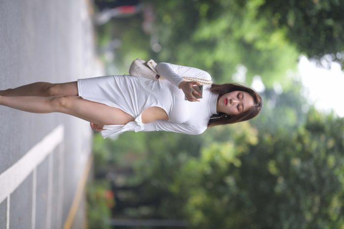 非常精致的侧边裙姑娘，忒好看了！【299P】00017-雅酷图