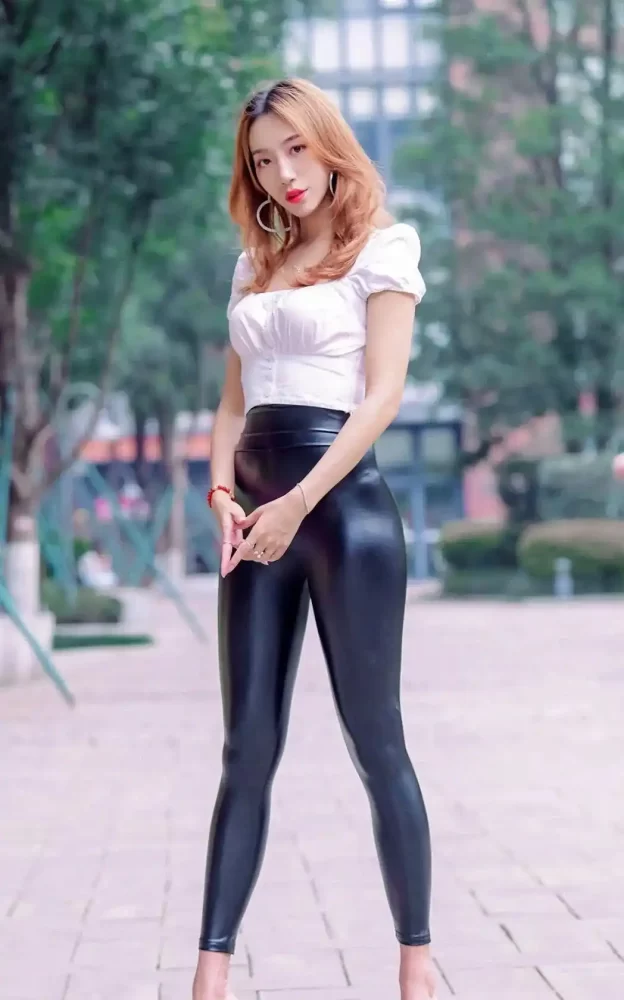 紧身皮裤时尚女人 J1940 605P1V-23.8GB插图5